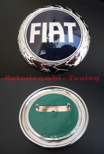 Blue rear emblem badge - emblem,