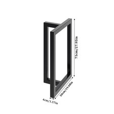 2PCS/Set Black Industrial