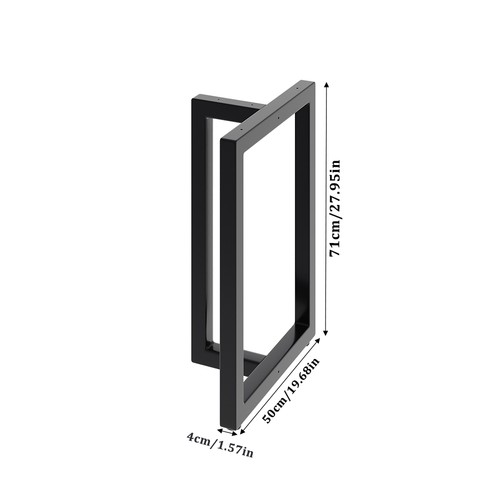 2pcs set black industrial - black,