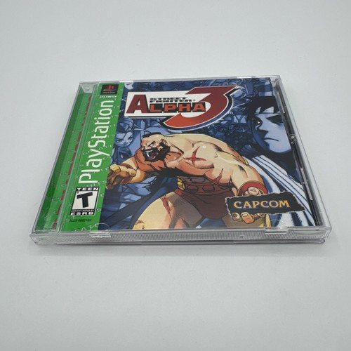 Street fighter alpha - street, ps1