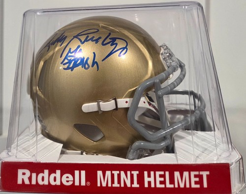 Rudy ruettiger signed - signed, mini
