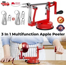 Apple Peeler With 3 blades 3 in 1  Corer Cutter Slicer Veg Fruit Peeling Machine