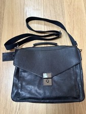 Ted Baker Men's Leather Cross Body Messenger/Satchel/Bag Black New