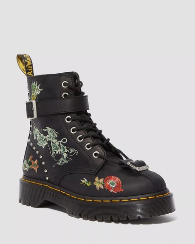 Martens boots floral - boots,