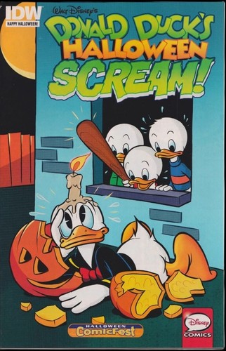 Donald duck trick treat - donald, trick-or-treat