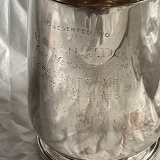 EPNS  Royal Warwickshire Regiment Tankard, Nov.1919