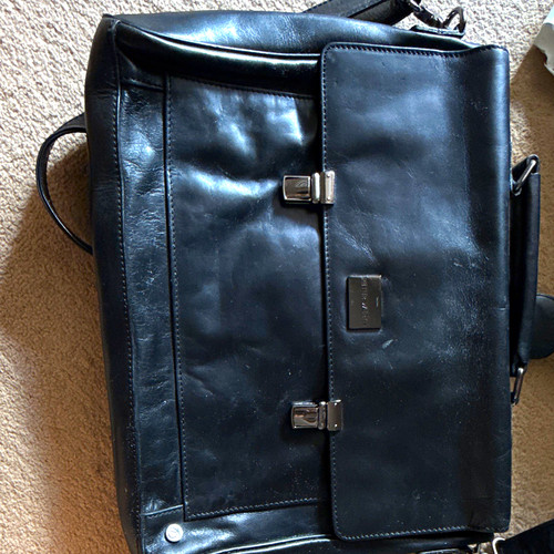 Peter werth black leather - peter,