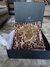 Versace Medusa on leopard