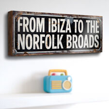David Bowie Sign Ibiza Norfolk Broads Music Lyrics Life on Mars Wooden Plaque