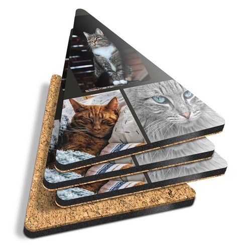 Triangle mdf coaster - coaster, beautiful