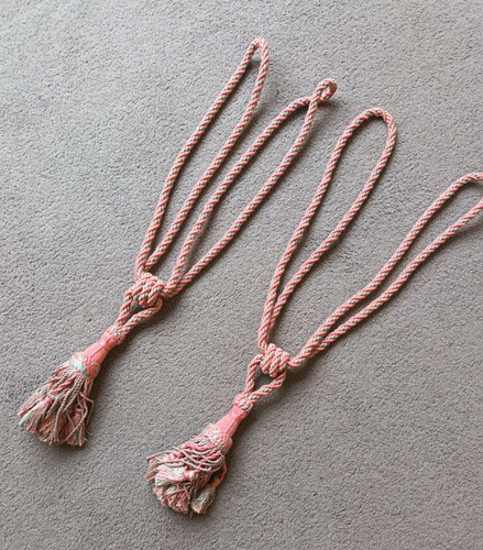 Vintage tassel rope - tassel,