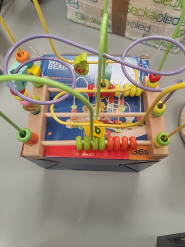 Jacootoy wooden bead maze - bead,