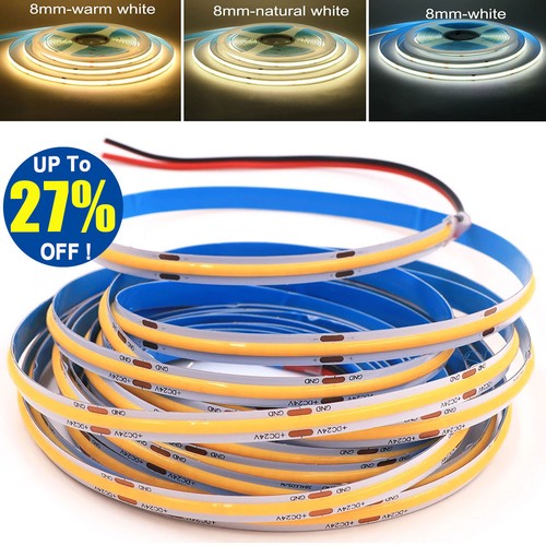 12v high density cob led - high, strip