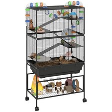 Pawhut hamster cage tier - pawhut, 5