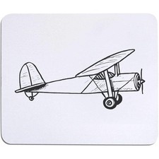 'Old School Plane' Mouse Mat /