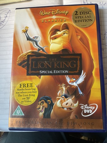 The lion king dvd - the,