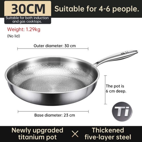 30cm pure titanium nonstick - 30cm,
