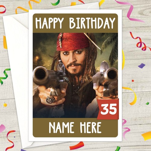 Jack sparrow personalised - jack,