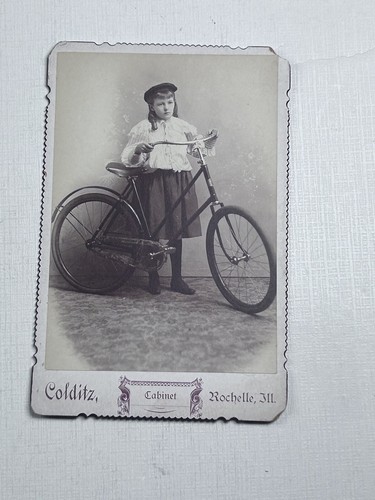 Little girl bicycle - girl, colditz
