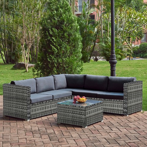 Seater rattan furniture set - 5,