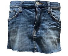 H&M Girls Ripped Denim Skirt