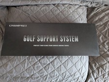 CHAMPKEY Premium Soft Padded Golf Travel Bag Flight Black(Grey Support Rod) 