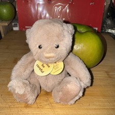 CHARLIE BEARS 5" OATES BEIGE BEAR TRAVEL BUDDIES TB2014012 BUDDY SOFT TOY PLUSH