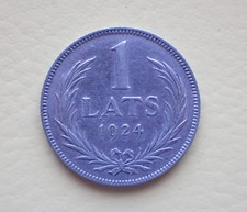 LATVIA 1 LATS 1924