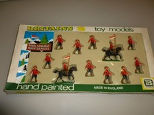 BRITAINS TOY MODELS BOX ROYAL CANADIAN MOUNTED POLICE 7695 RARE
