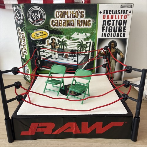 Wwe jakks raw ring carlitos - raw,