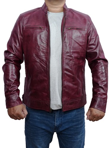 Men new moto biker - men's, bomber