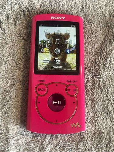 Sony walkman nwz s764 8gb - walkman, pink