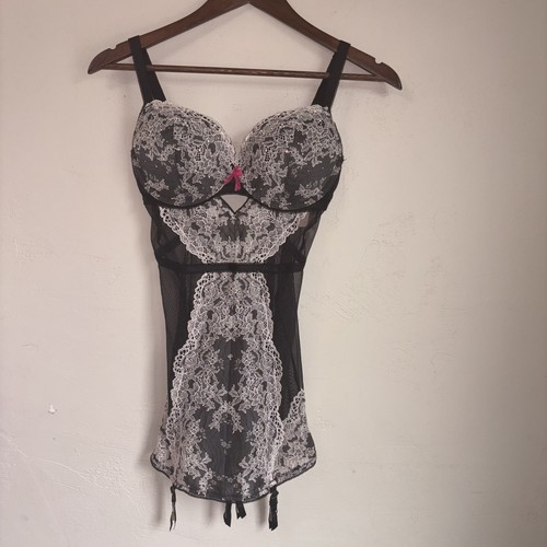 Victoria secret black - black, white