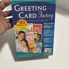 Greeting card factory deluxe - card,