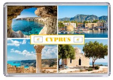 Cyprus Fridge Magnet 