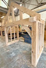The Broadway Oak Porch | Custom Handmade Timber Porch Kit | Traditional Joinery