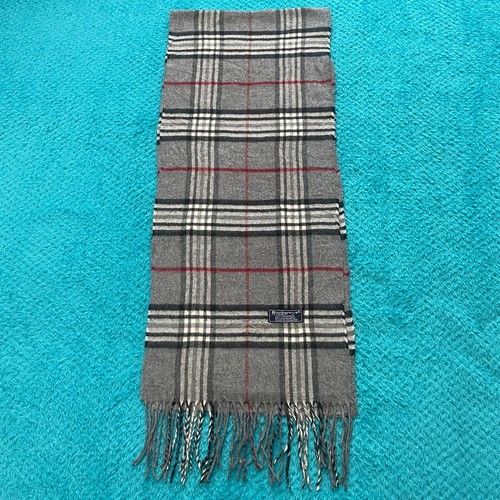 Burberry scarf vintage grey - burberry,