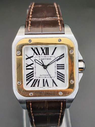 Cartier santos 100 2878 - santos,