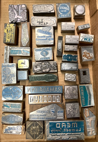 Vintage letterpress printing - letterpress,