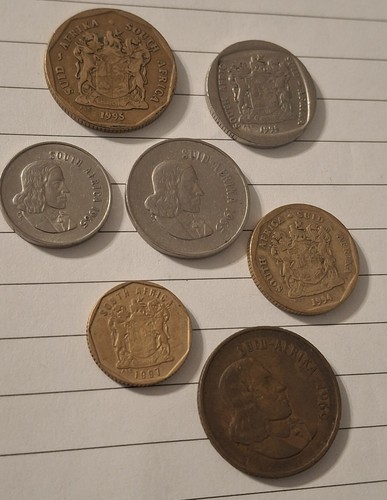 Used coins south african - coins,