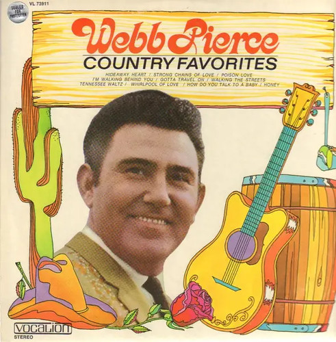 Webb pierce country favorites - pierce,