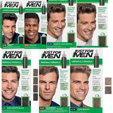 JUST FOR MEN Original Formula Hair Dye For A Natural Look, All Colors, Available