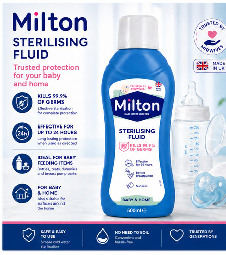 Milton sterilising fluid - milton, 500ml