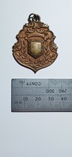 Antique watch fob medal albert