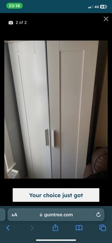Ikea brimnes two door - ikea,