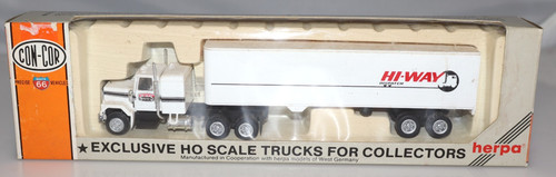Con cor tractor - +, trailer