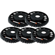 WORX MAKER X WA7261 Angle Grinder Flap Wheel Sander Set #120 For WX741.9  