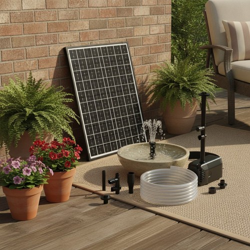 Solar pond pump 30w 430gph - pump,