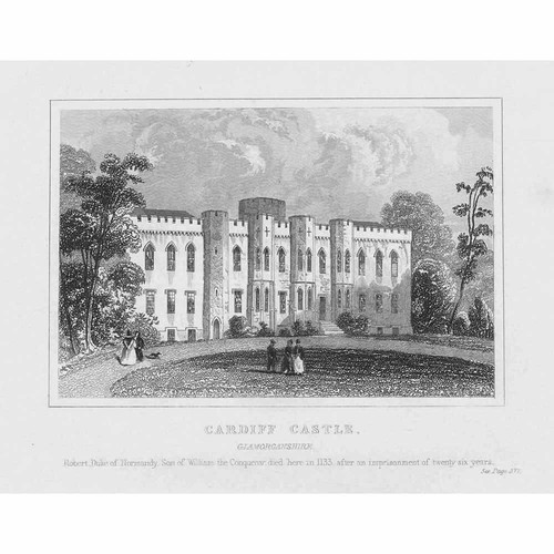 Glamorgan cardiff castle - glamorgan,