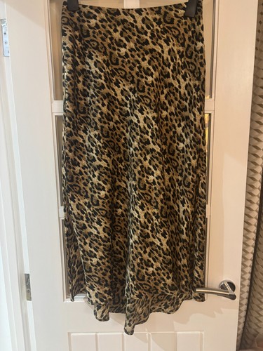 Zara animal print midi - print,